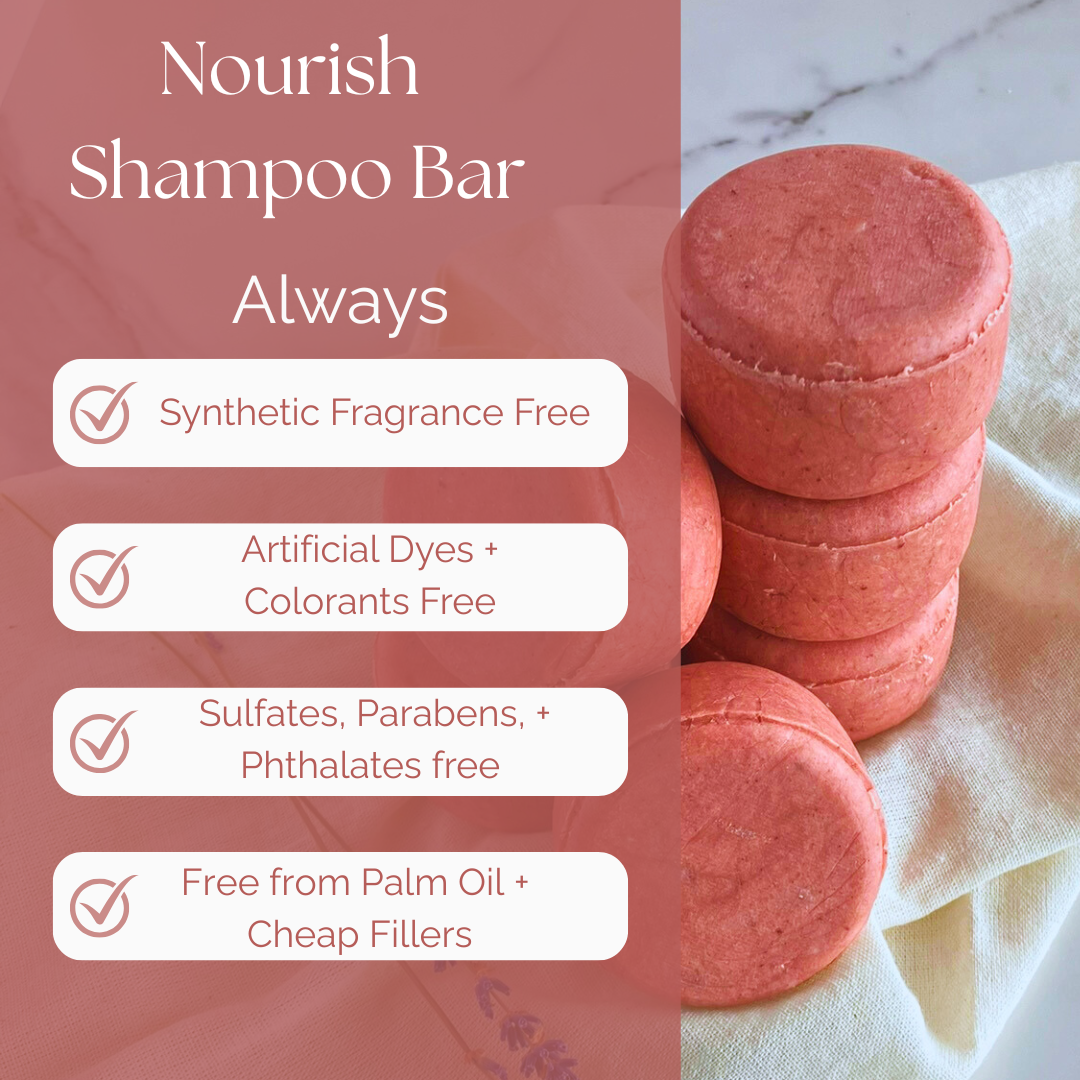 Nourish 2-in-1 Solid Shampoo Bar- Normal to Oily Hair