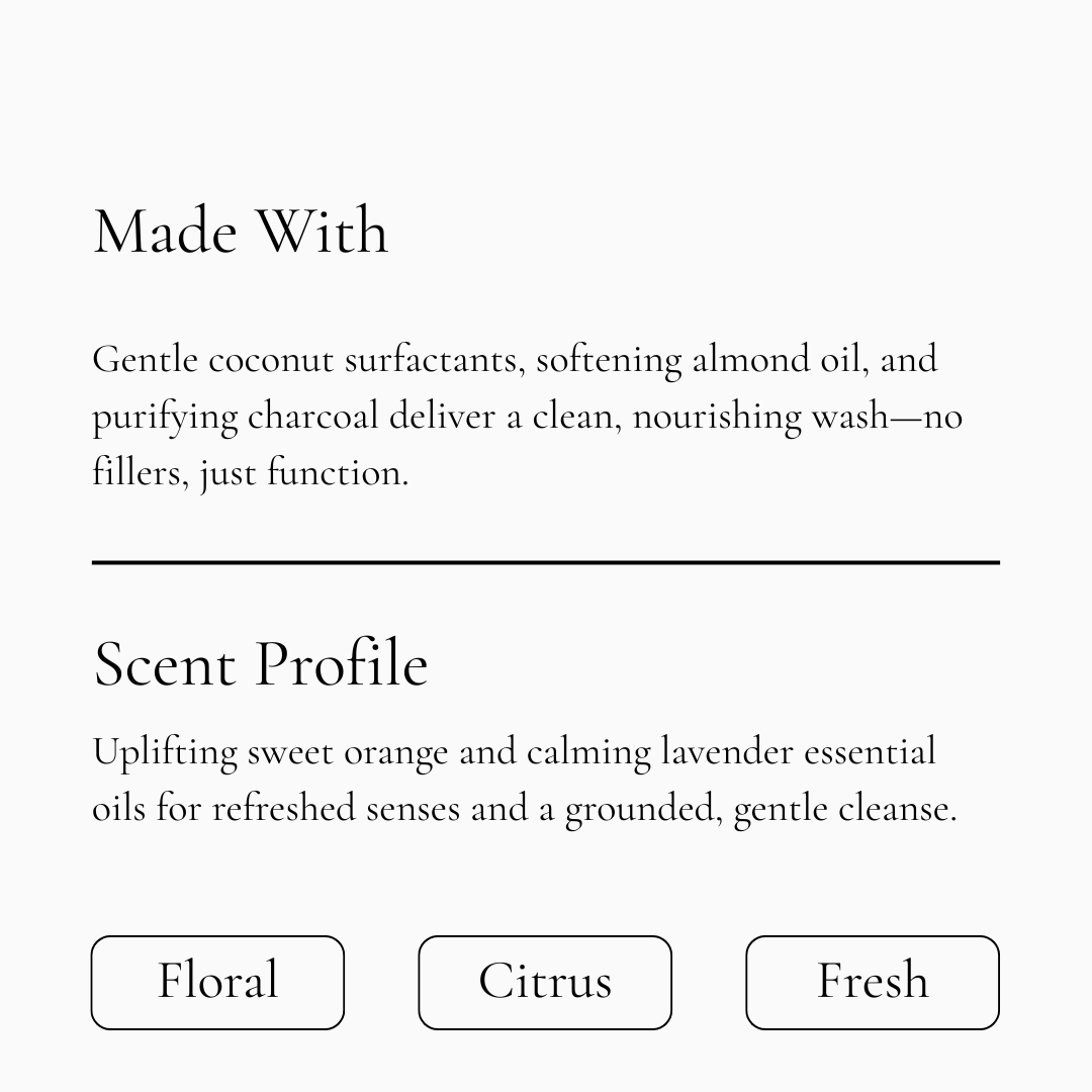 Clarify - Charcoal + Lavender Detox Solid Shampoo Bar