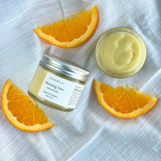 Morning Dew – Balancing Tallow Moisturizer with Herbal Oils + Tea Tree for Acne-Prone Skin