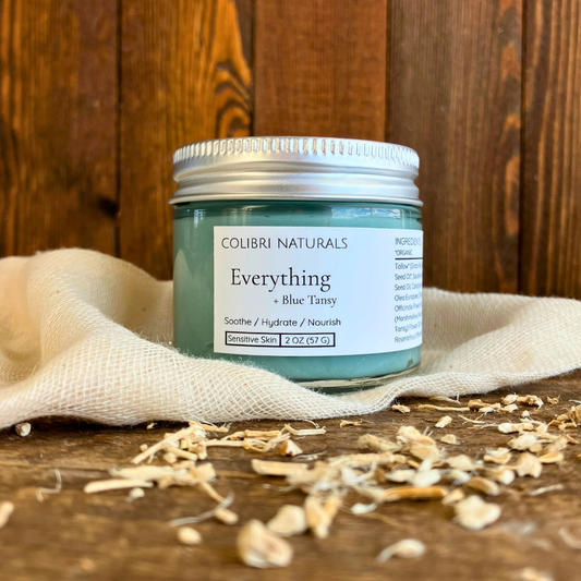 Everything + Blue Tansy Tallow Balm for Sensitive Skin + Eczema
