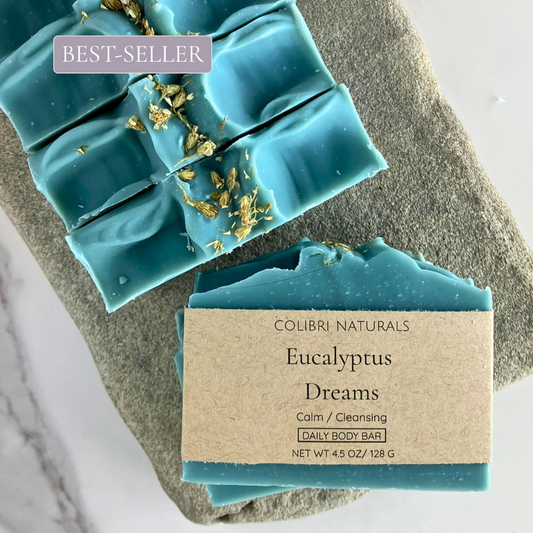 Eucalyptus Dreams Herbal Mint + Mineral Rich Soap Bar