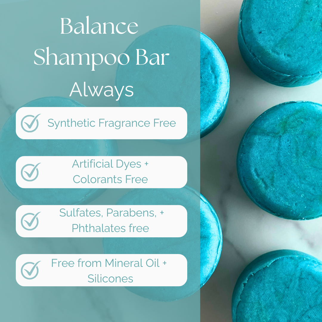 Balance - Solid Shampoo Bar for Combination Hair – Balances Oil & Hydrates Ends