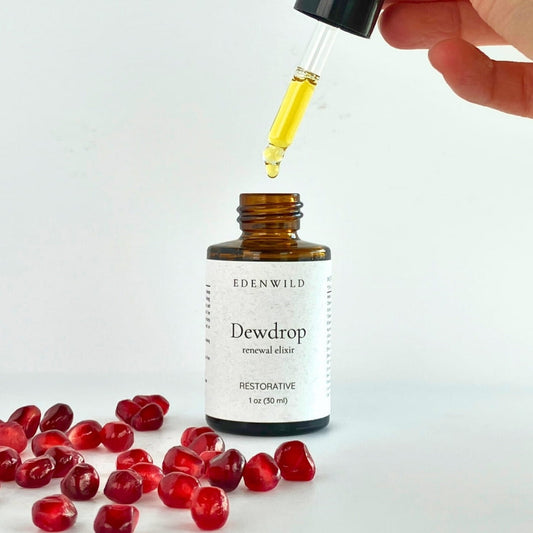 Dewdrop Face Serum | Antioxidant Botanical Oils for Dry & Aging Skin