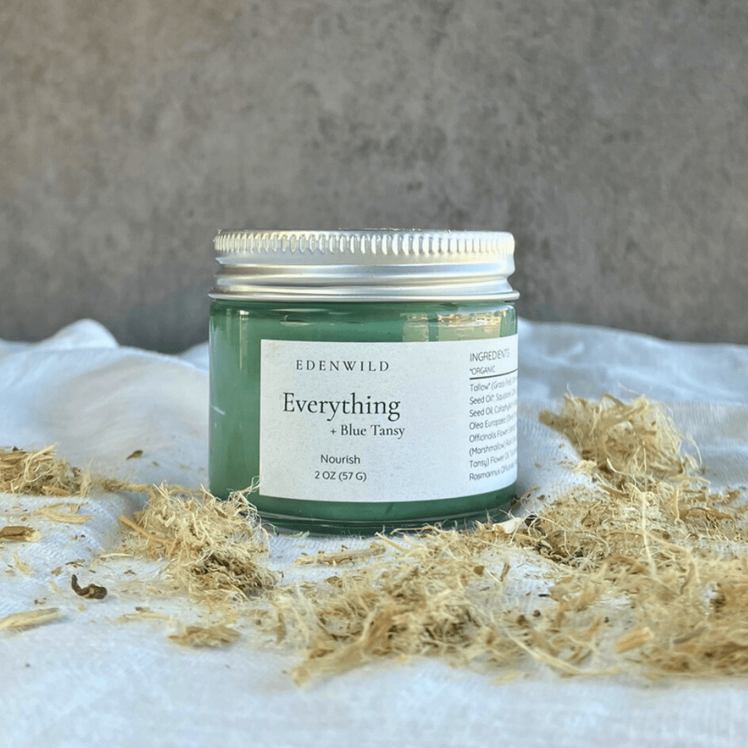 Everything + Blue Tansy Balm | Tallow + Botanicals for Eczema & Sensitive Skin - EDENWILD