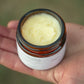 Tallow balm made with organic ingredients for people and babies with sensitive skin, eczema, rosacea, and dry patches. 