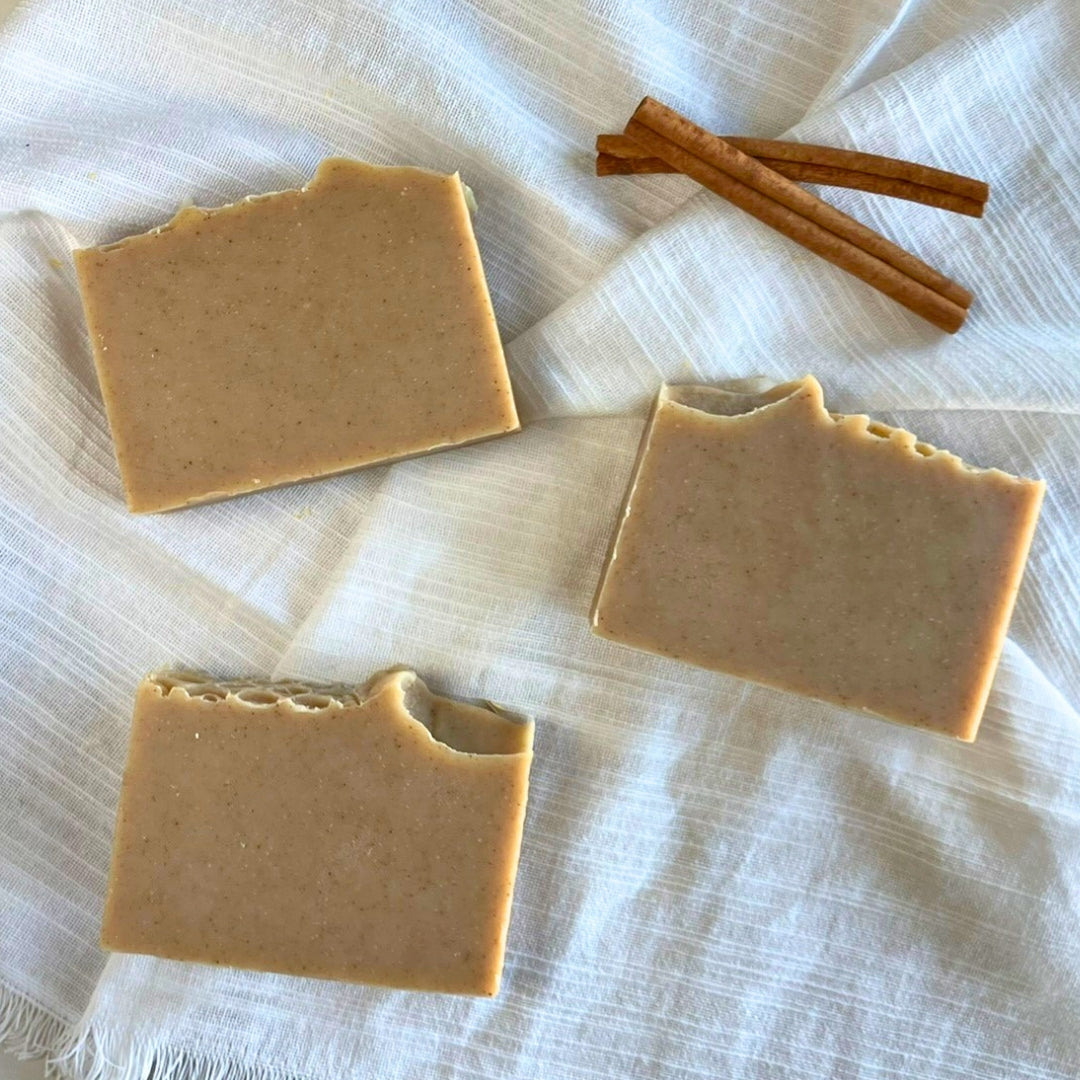 Spiced Oat + Honey Holiday Seasonal Natural Soap Bar
