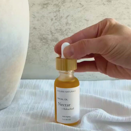 Nectar – Anti-Aging + Brightening Facial Oil with Bakuchiol + Antioxidants