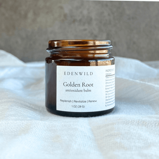 Golden Root Antioxidant Balm | Tallow for Aging & Sun - Damaged Skin - EDENWILD